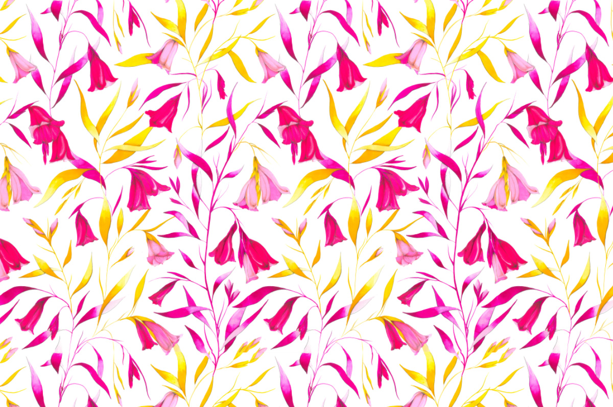 ioana petre bellflowers pattern