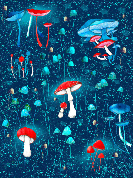 Mushrooms Pattern